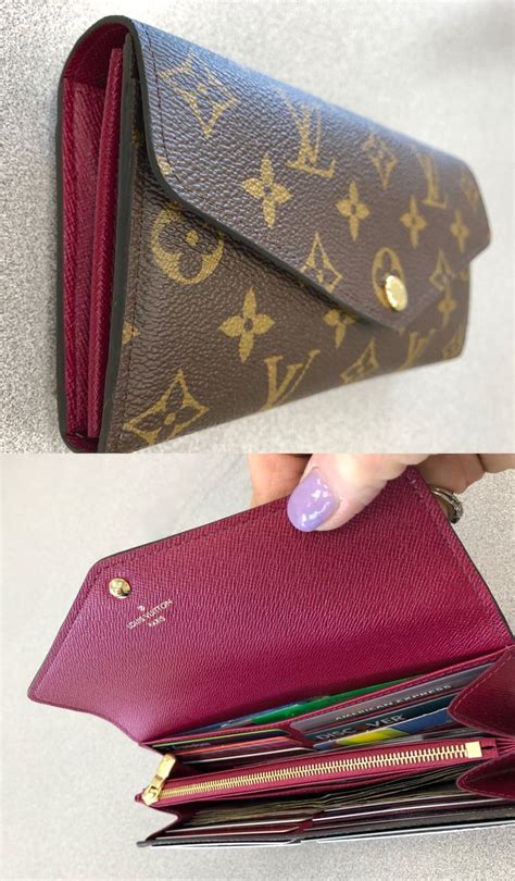 Louis Vuitton LV Wallet M60668 Portefeuille Sarah Monogram 